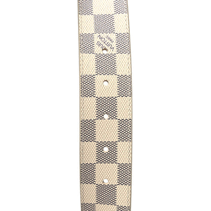 Louis Vuitton Damier Azur LV Initiales Belt 100 40 5 of 5
