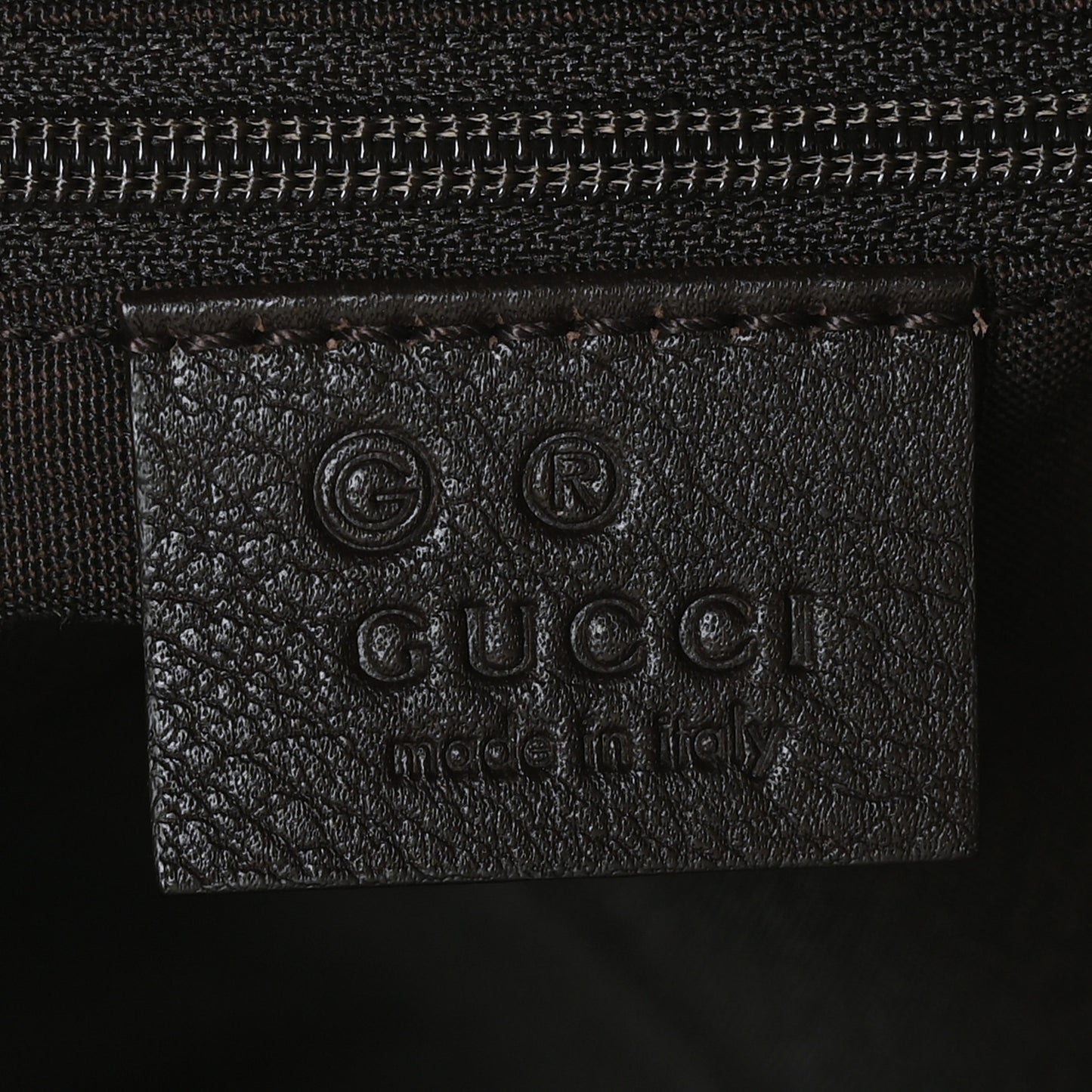 Monogram Messenger Bag Dark Brown