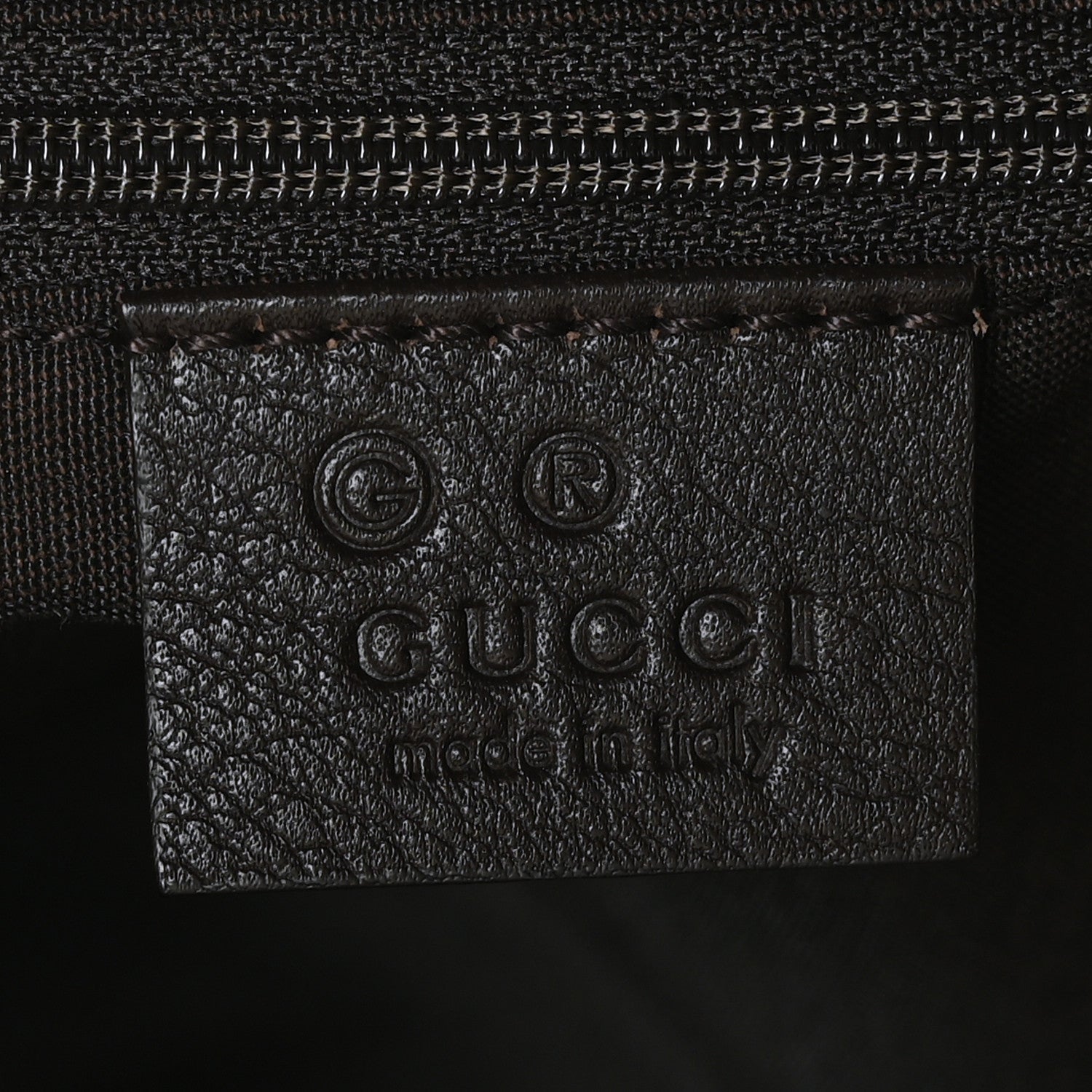 Gucci Monogram Messenger Bag Dark Brown 6 of 9