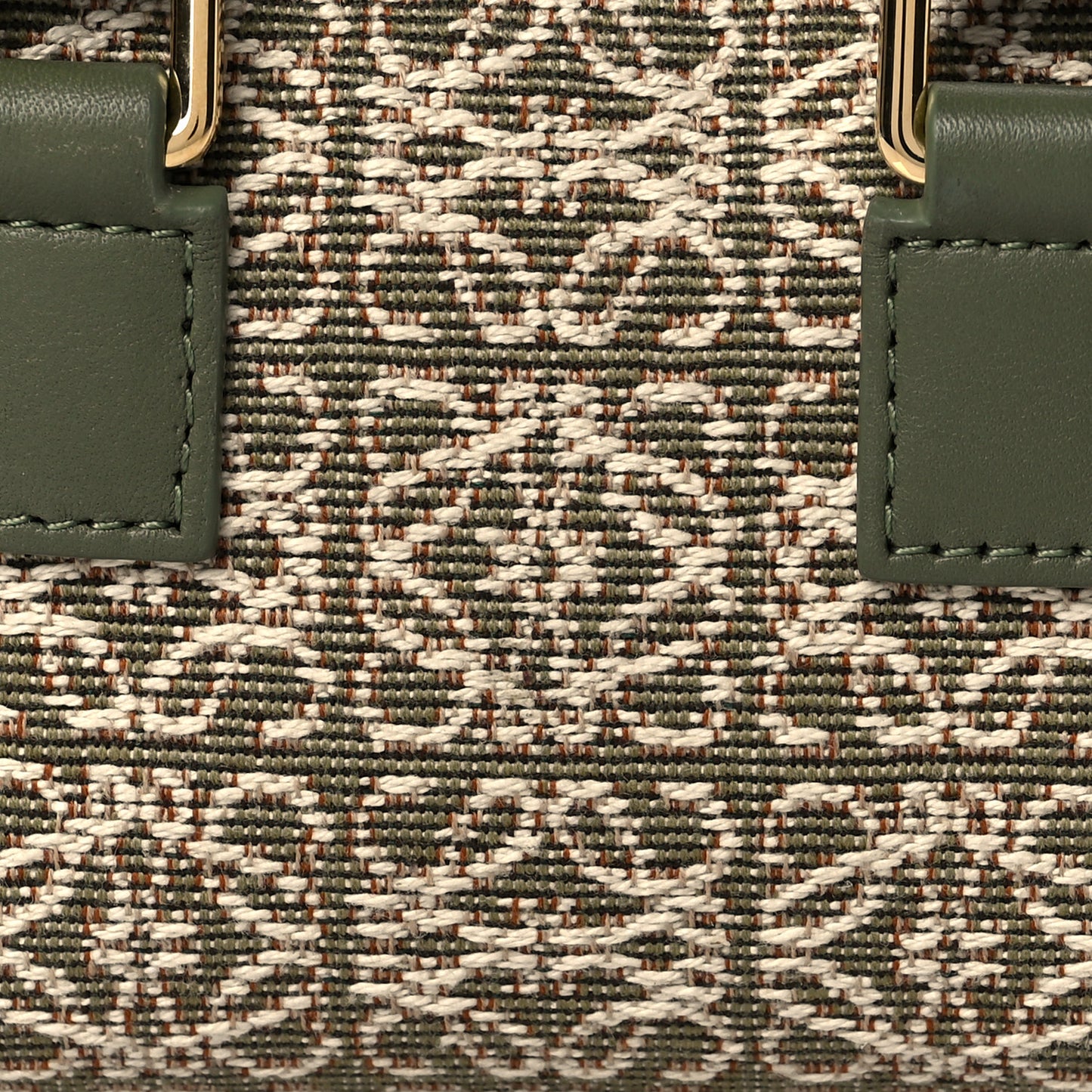 Jacquard Anagram Calfskin Amazona Nano Avocado Green