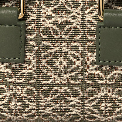 Loewe Jacquard Anagram Calfskin Amazona Nano Avocado Green 7 of 9