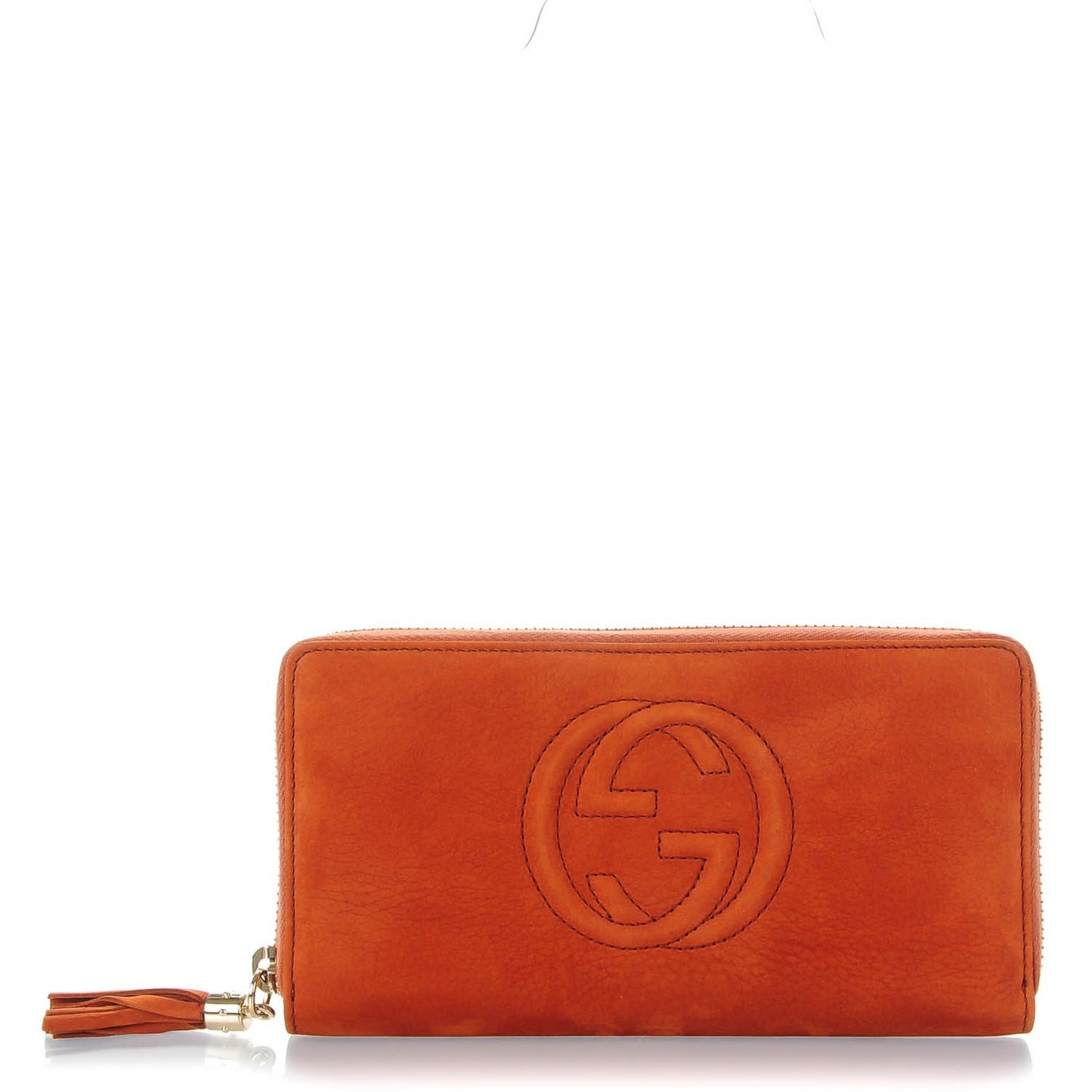 Vitello Range Soho Zip Around Wallet Old Whisky