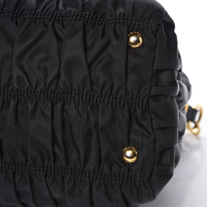 Prada Tessuto Nylon Gaufre Tote Black 15 of 15