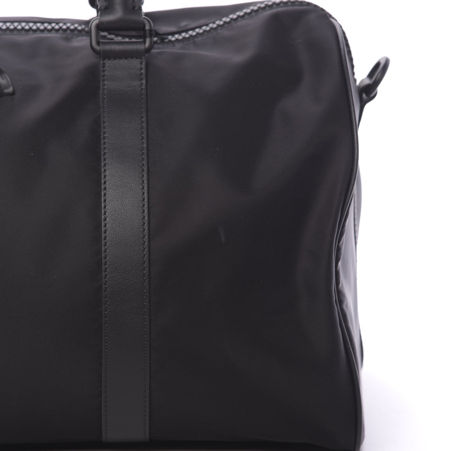 Nylon Palazzo Duffle Bag Black