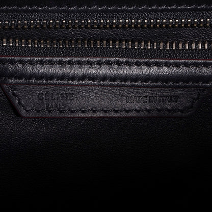 Celine Smooth Calfskin Mini Luggage Black 6 of 8