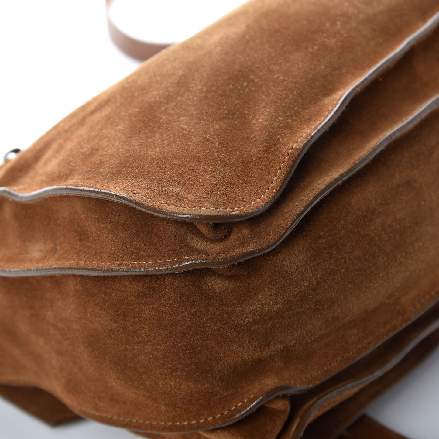 Suede Medium PS1 Satchel Tobacco