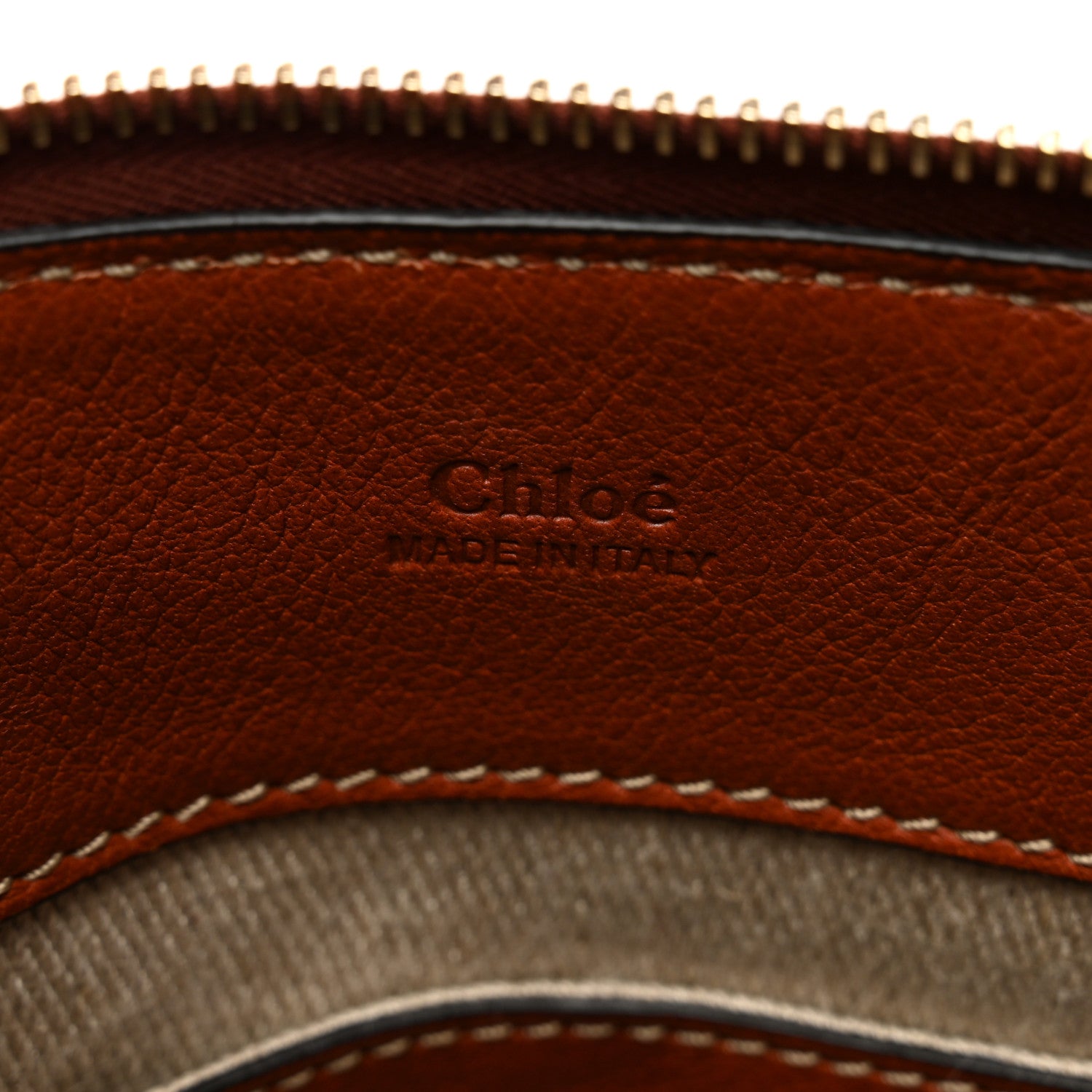 Chloe Buffalo Mini Edith Sepia Brown 7 of 9