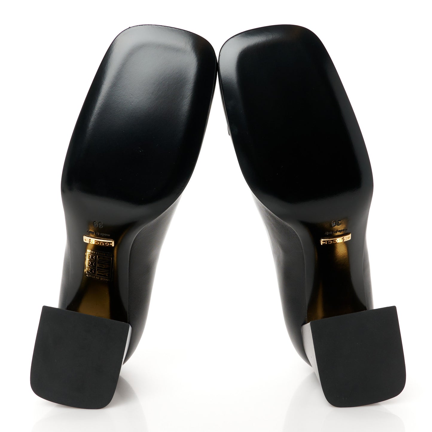 Malaga Kid Horsebit 75mm Pumps 39 Black