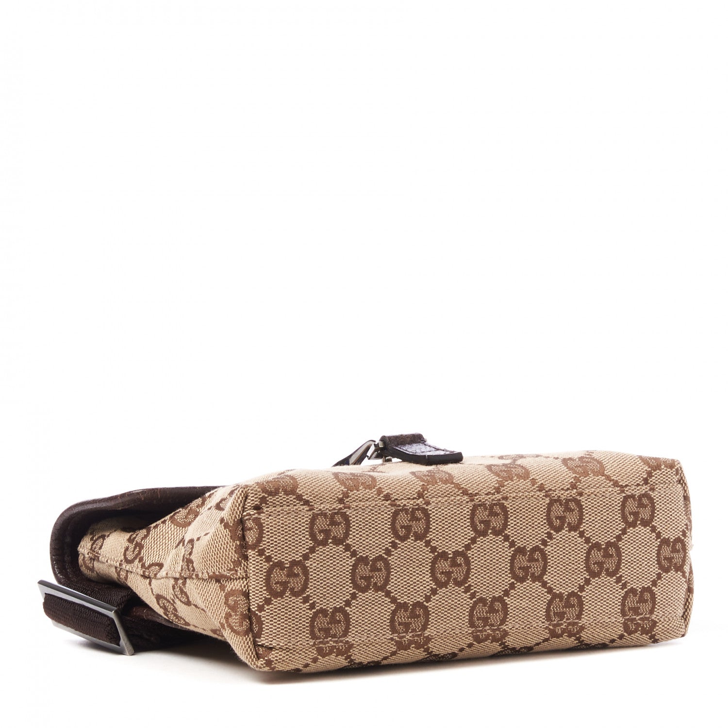 Gucci GG Monogram Flight Belt Bag Dark Brown 4 of 9