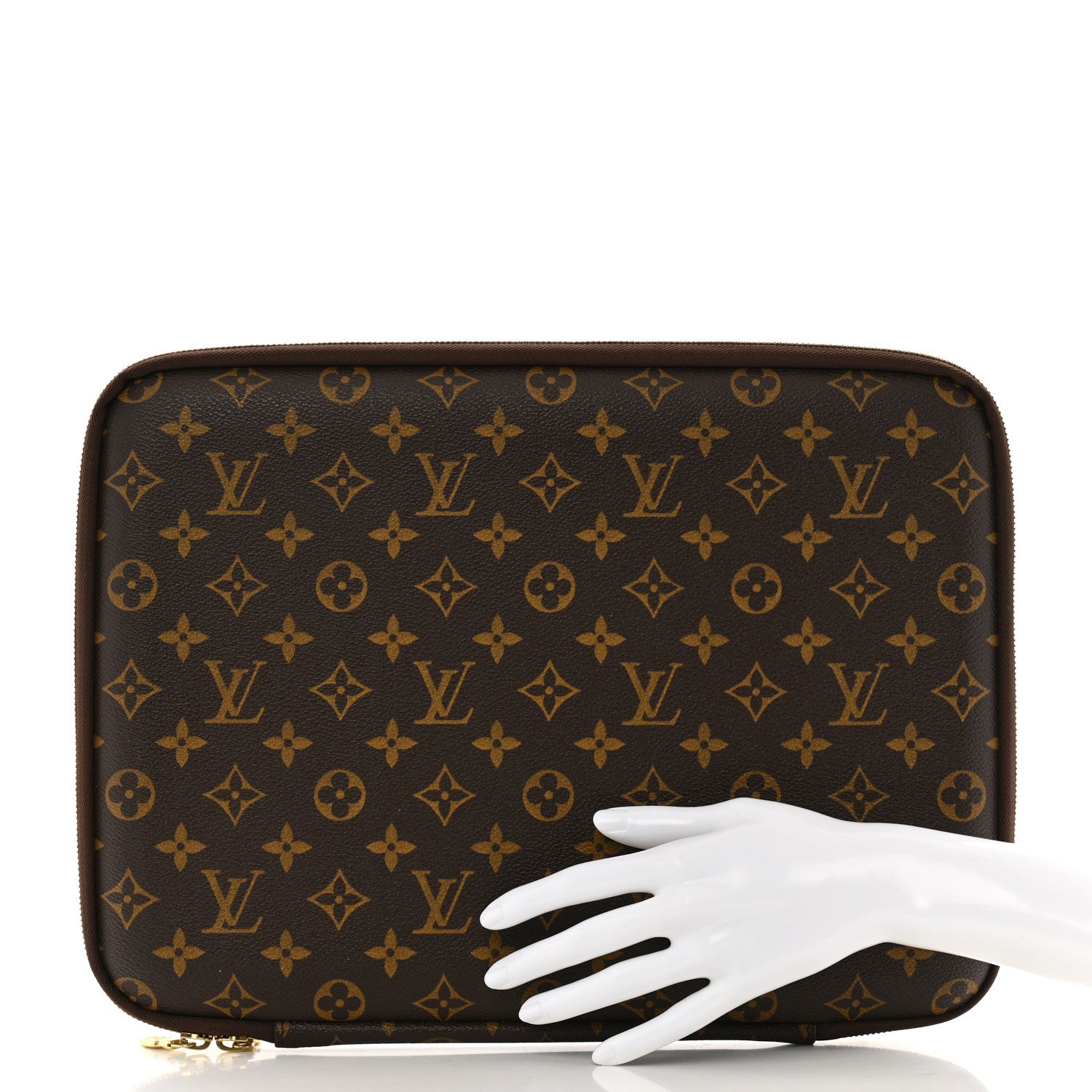 Louis Vuitton Monogram 13 Inch Laptop Sleeve 2 of 10