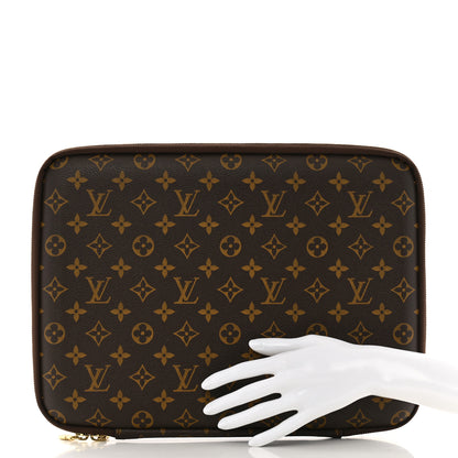 Louis Vuitton Monogram 13 Inch Laptop Sleeve 2 of 10