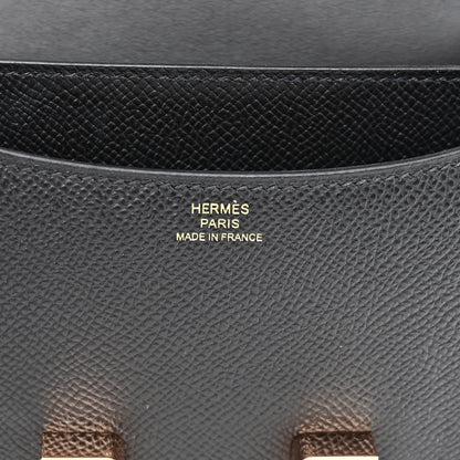 Hermes Epsom Constance 18 Black 6 of 11
