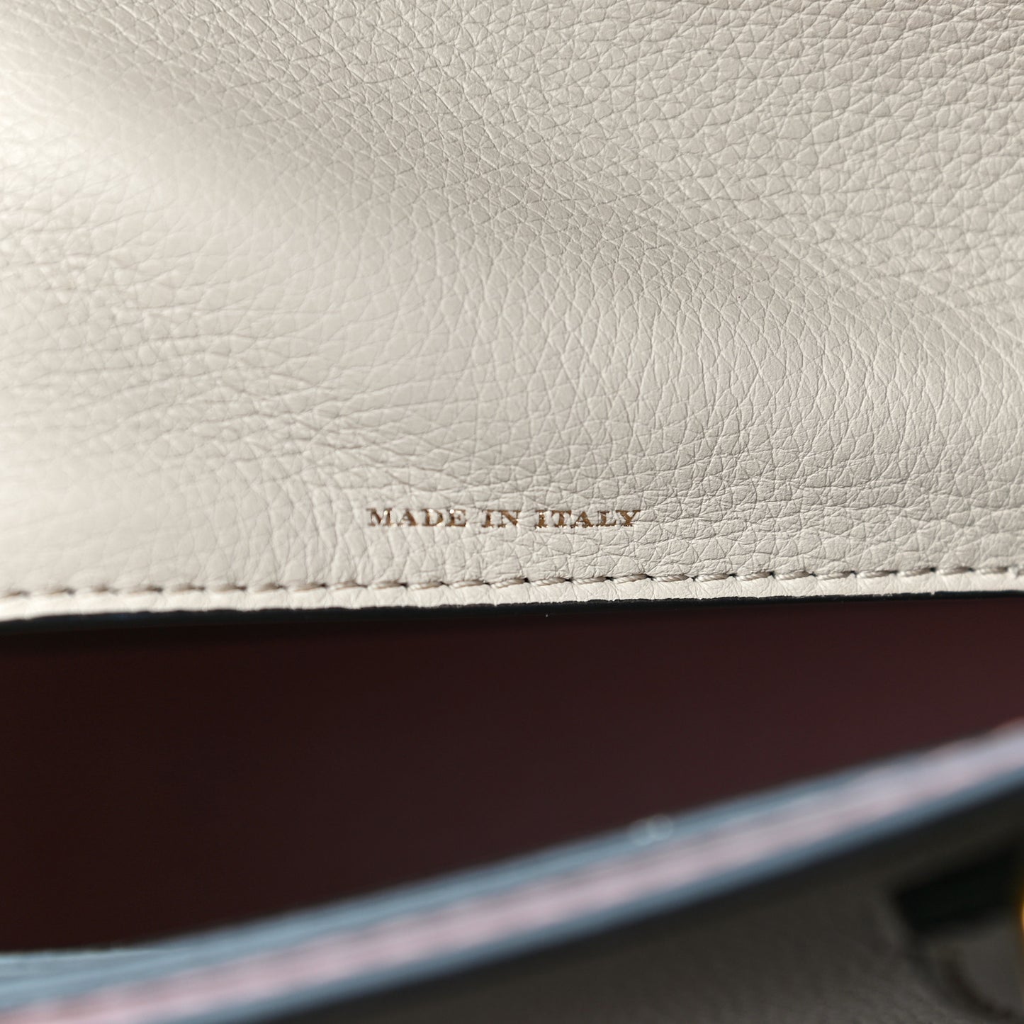 Marais Calfskin Small Belt Bag Limestone Dusty Rose