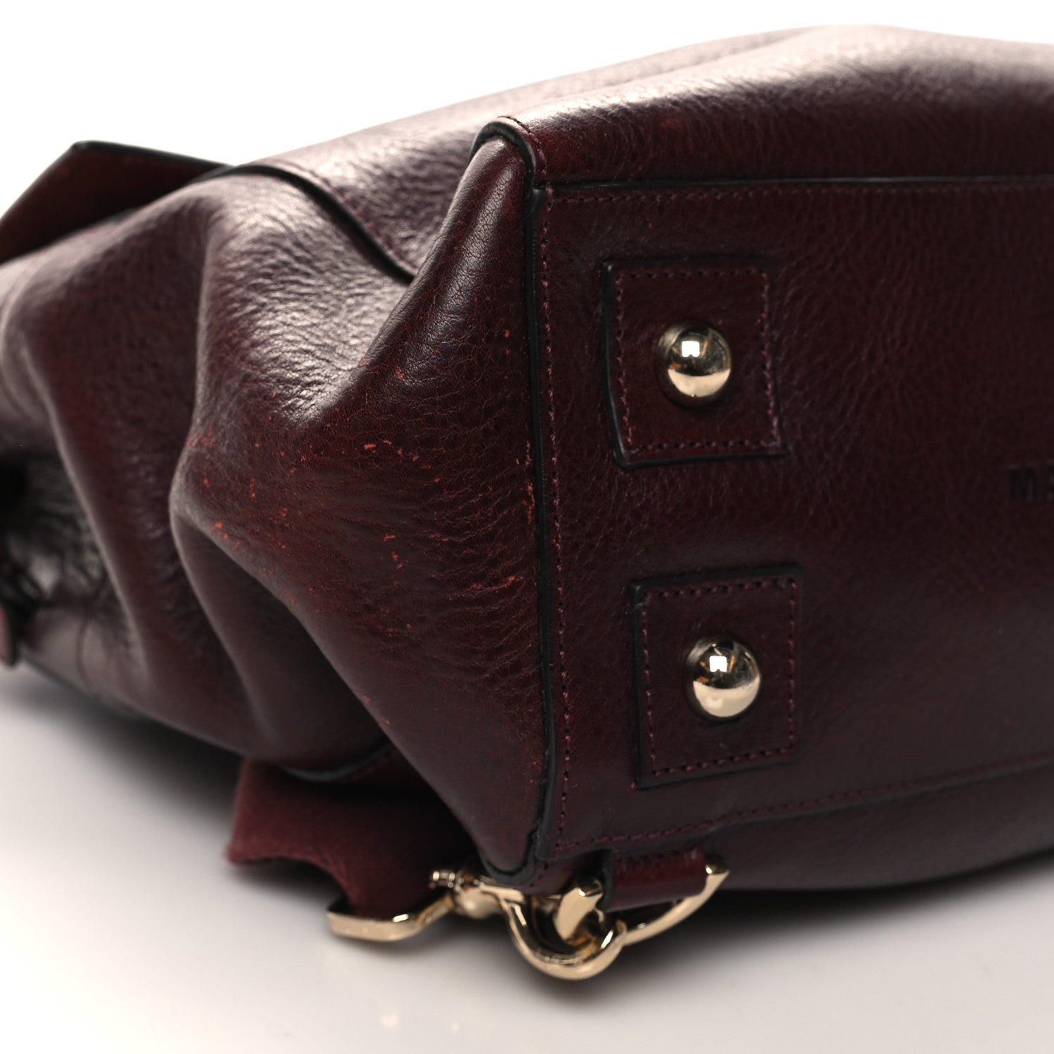 Mulberry Natural Leather Cara Delevigne Convertible Satchel Oxblood 8 of 11