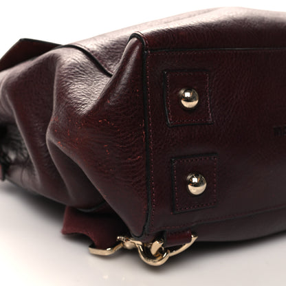 Mulberry Natural Leather Cara Delevigne Convertible Satchel Oxblood 8 of 11