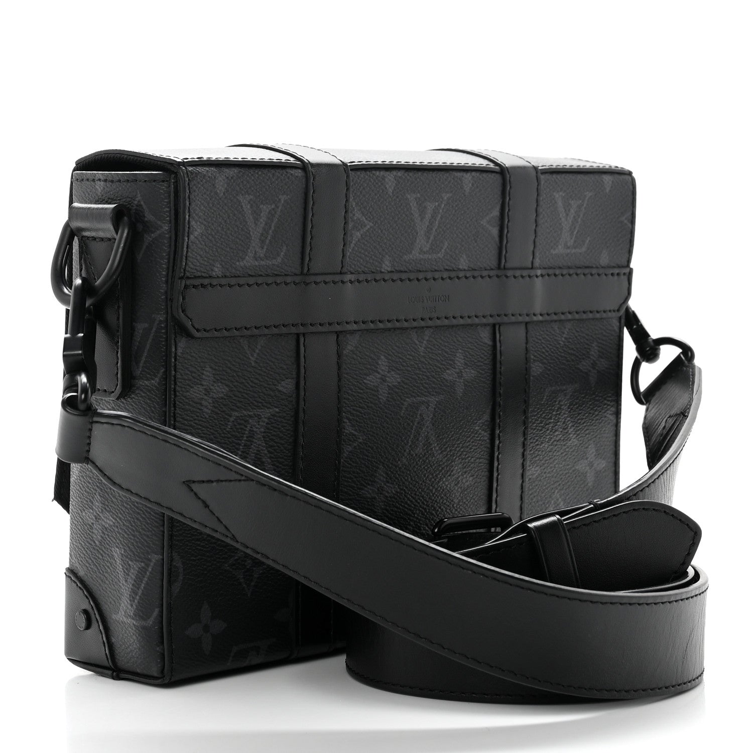 Louis Vuitton Monogram Eclipse Trunk Messenger 2 of 7