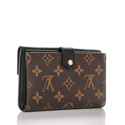 Louis Vuitton Monogram Pallas Compact Wallet Black 3 of 6