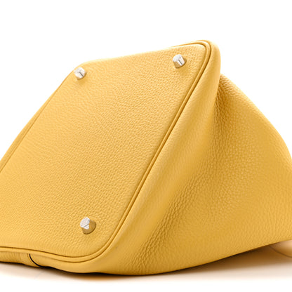 Hermes Taurillon Clemence Picotin Lock 22 MM Sun 18 of 23