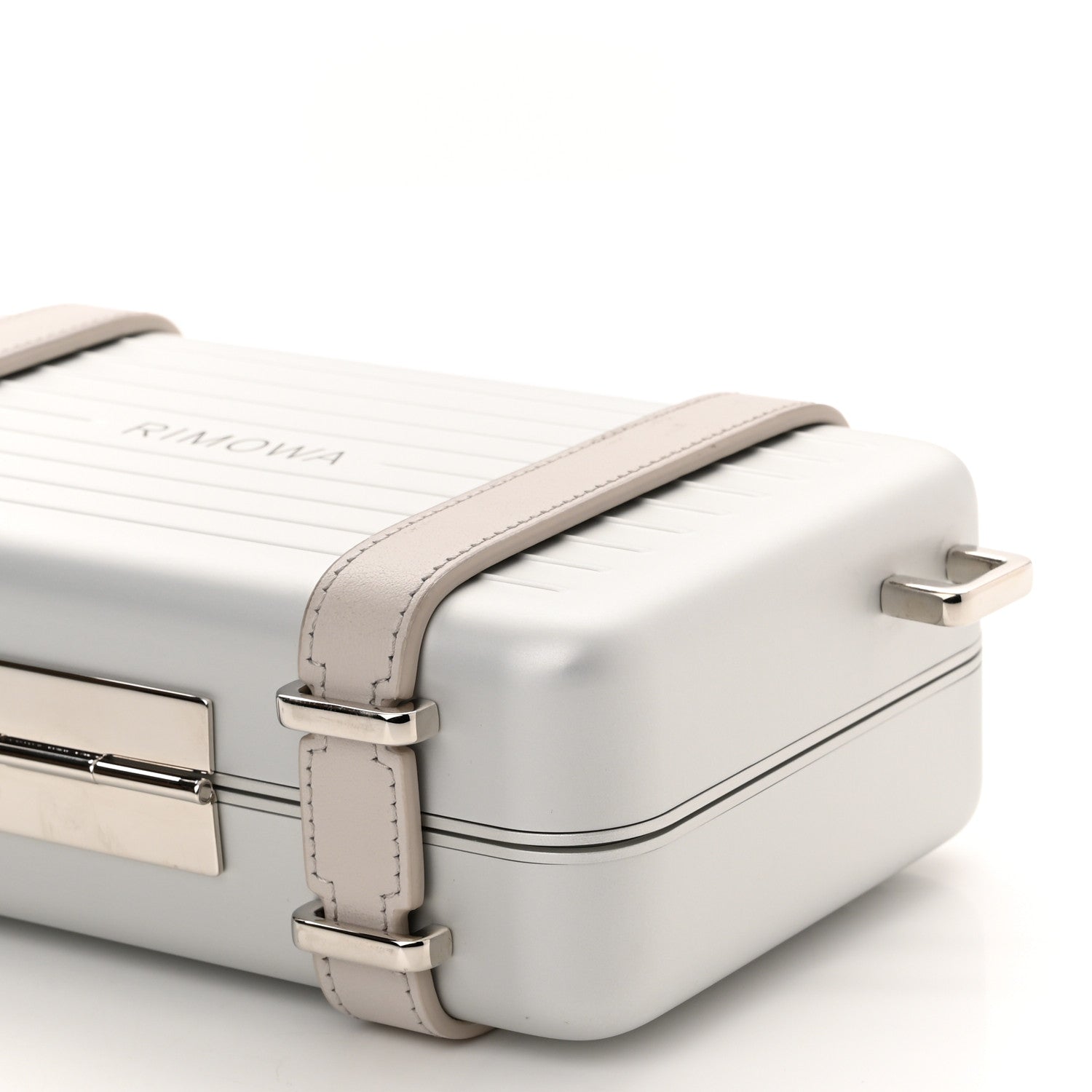 Christian Dior X RIMOWA Aluminum Personal Clutch On Strap Silver 10 of 13
