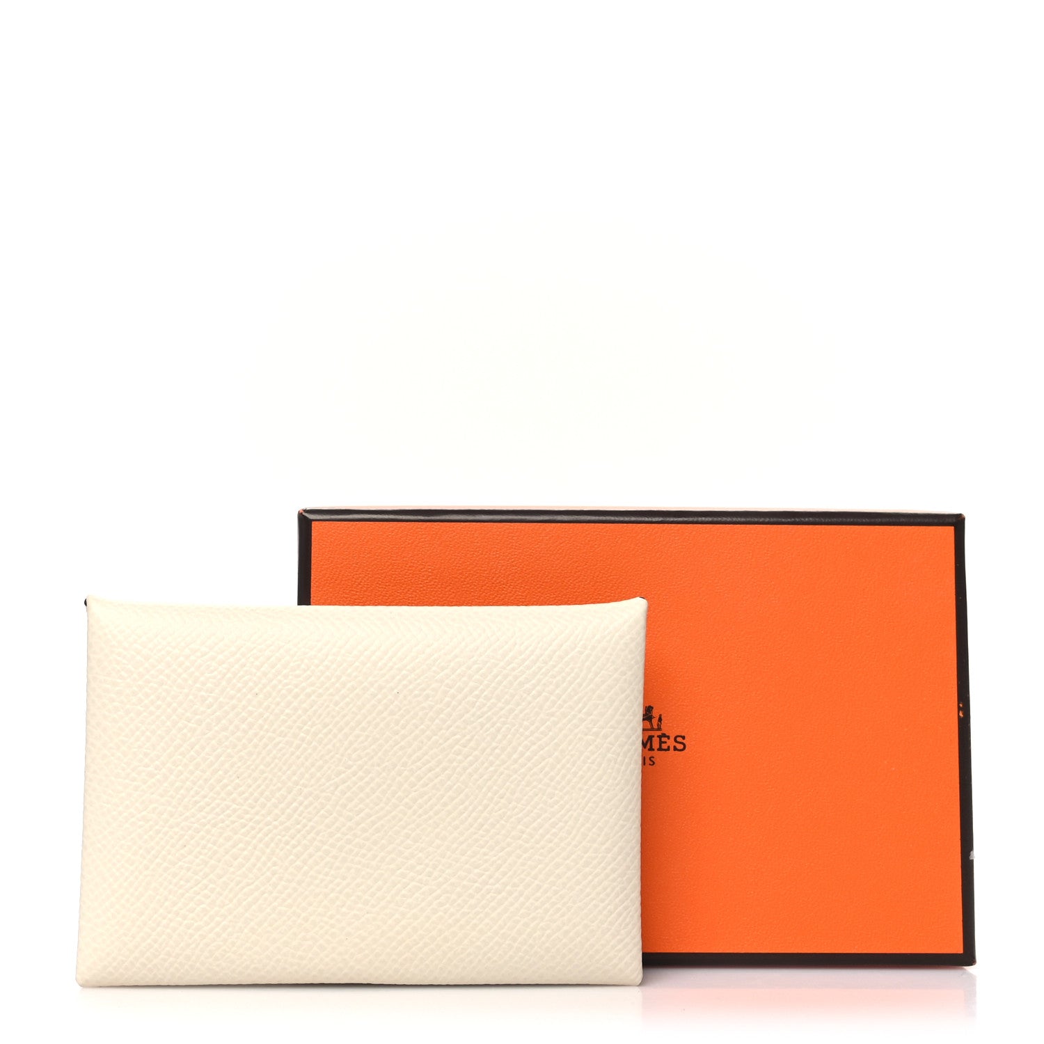Hermes Epsom Verso Calvi Card Case Nata Sesame 12 of 12