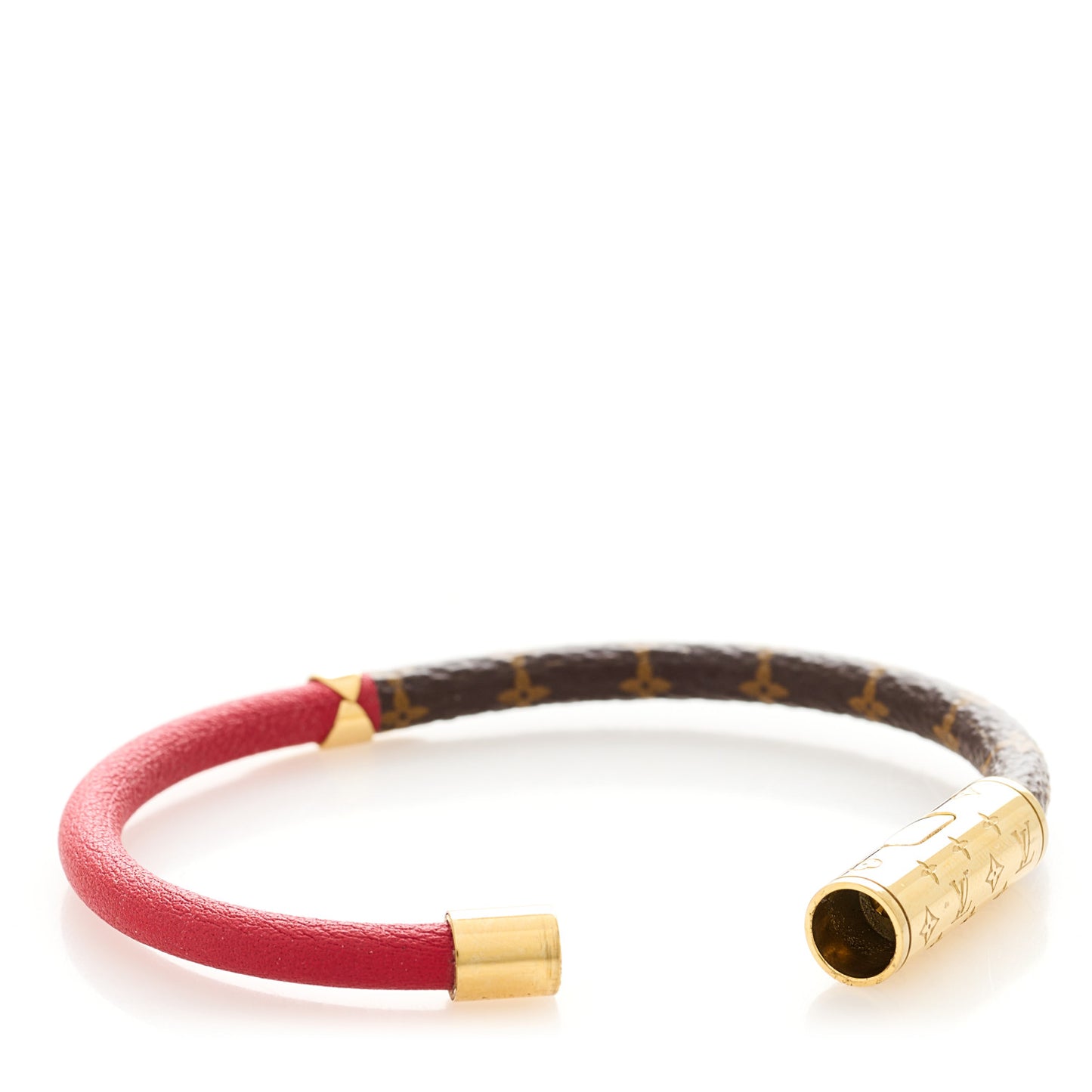 Monogram Daily Confidential Bracelet 17 Red