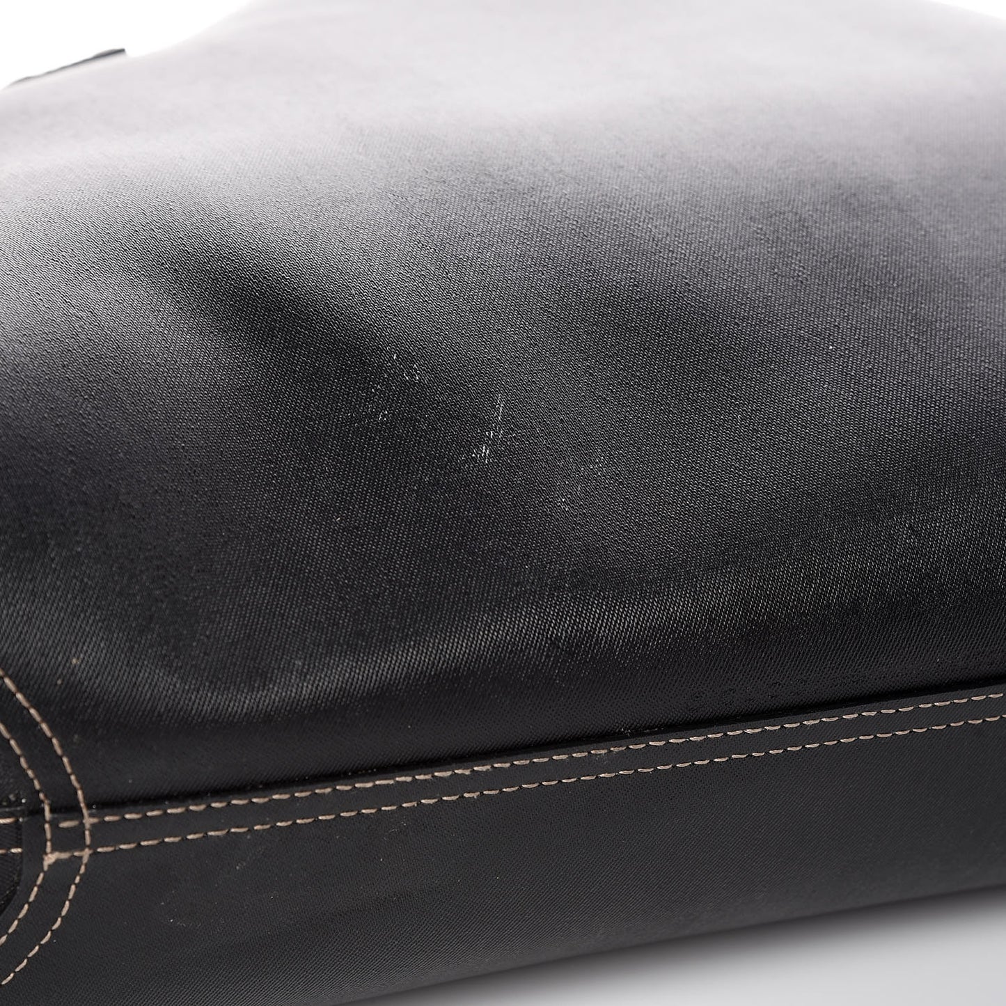 Calfskin GG Supreme Monogram Medium Reversible Tote Black