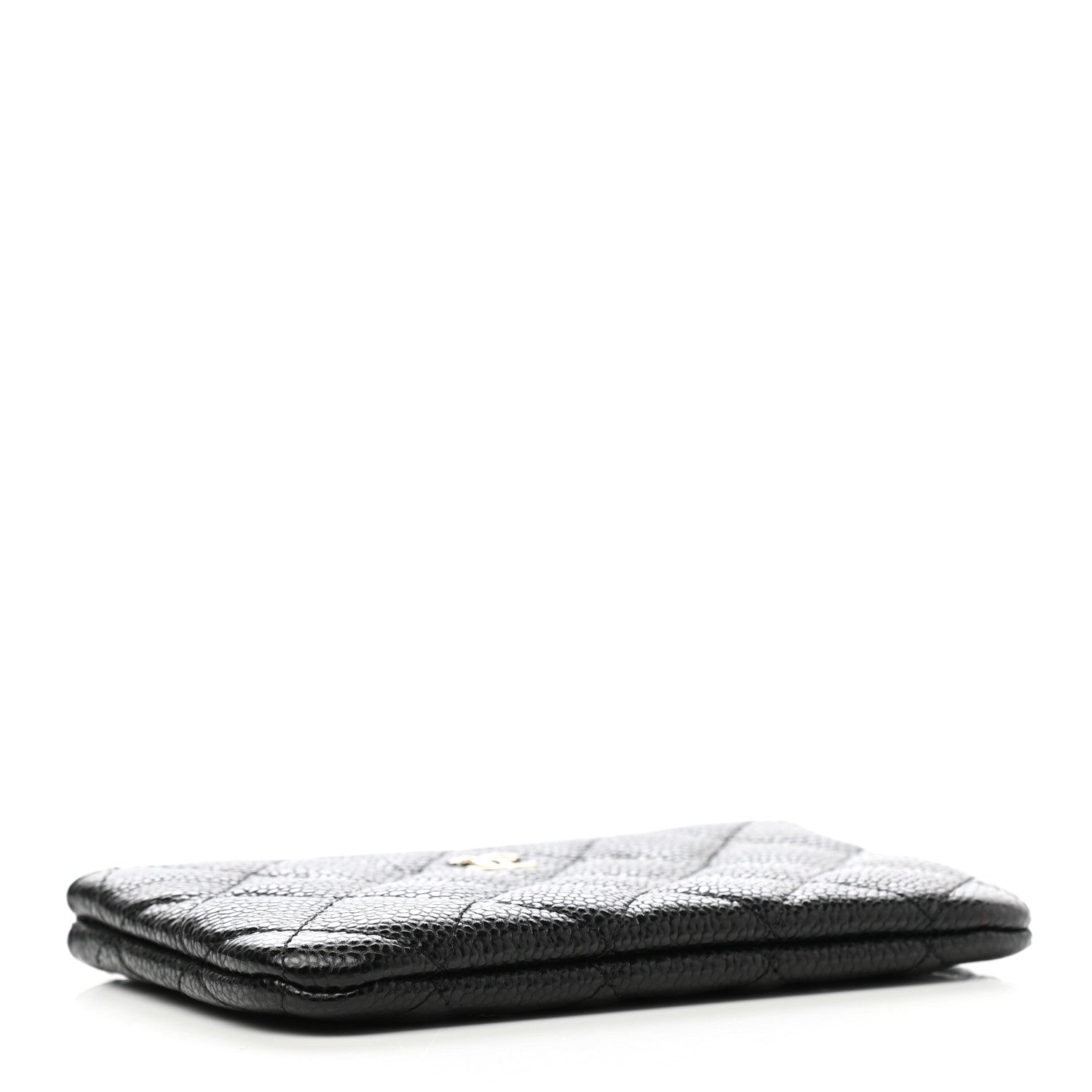 Chanel Caviar Quilted Small Cosmetic Case Black 4 of 8