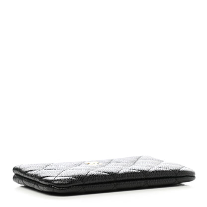 Chanel Caviar Quilted Small Cosmetic Case Black 4 of 8