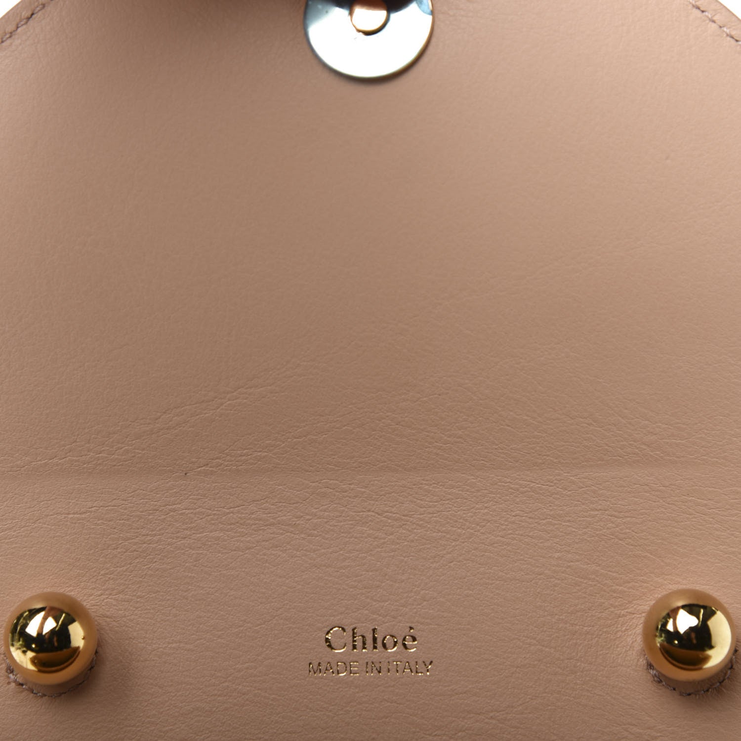 Chloe Calfskin Lizard Embossed Small Aby Lock Delicate Pink 10 of 11