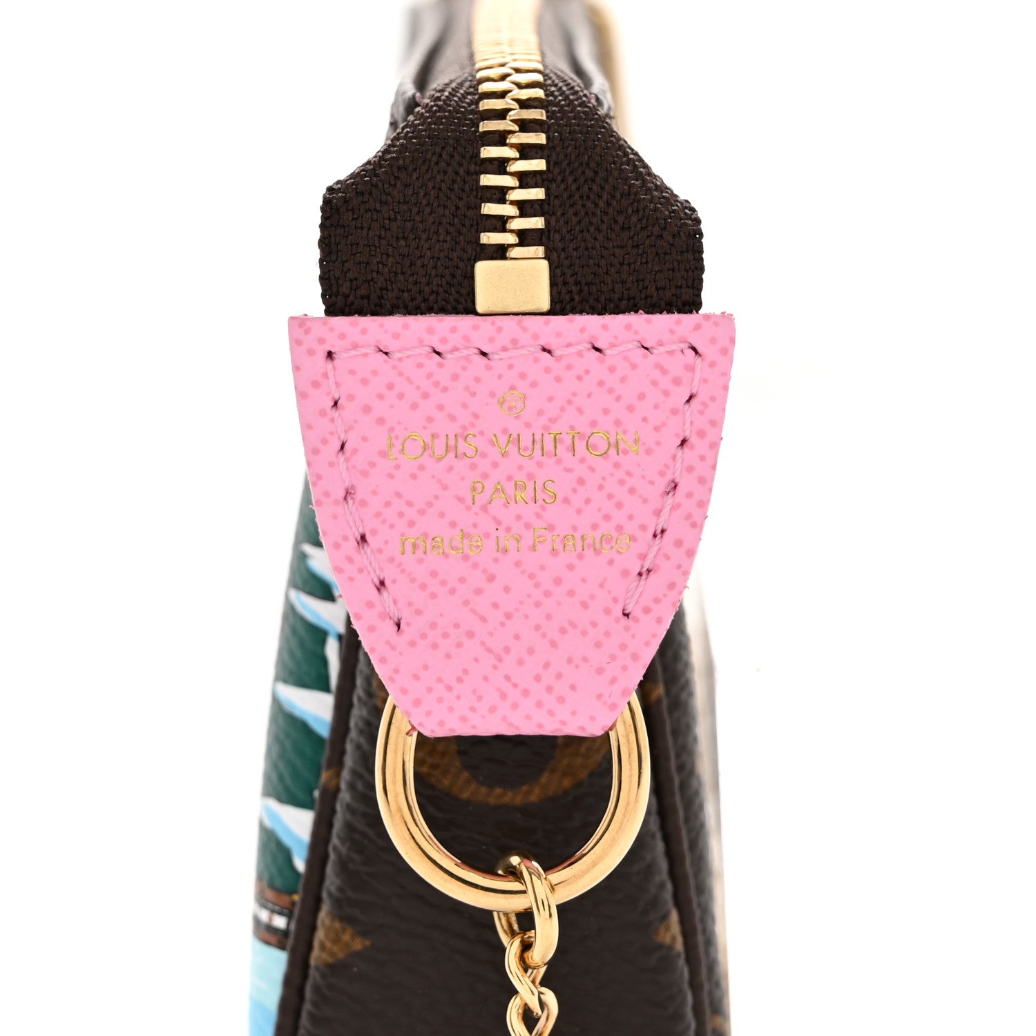 Louis Vuitton Monogram 2023 Christmas Animation Alpine Pochette Accessories Pink 6 of 7