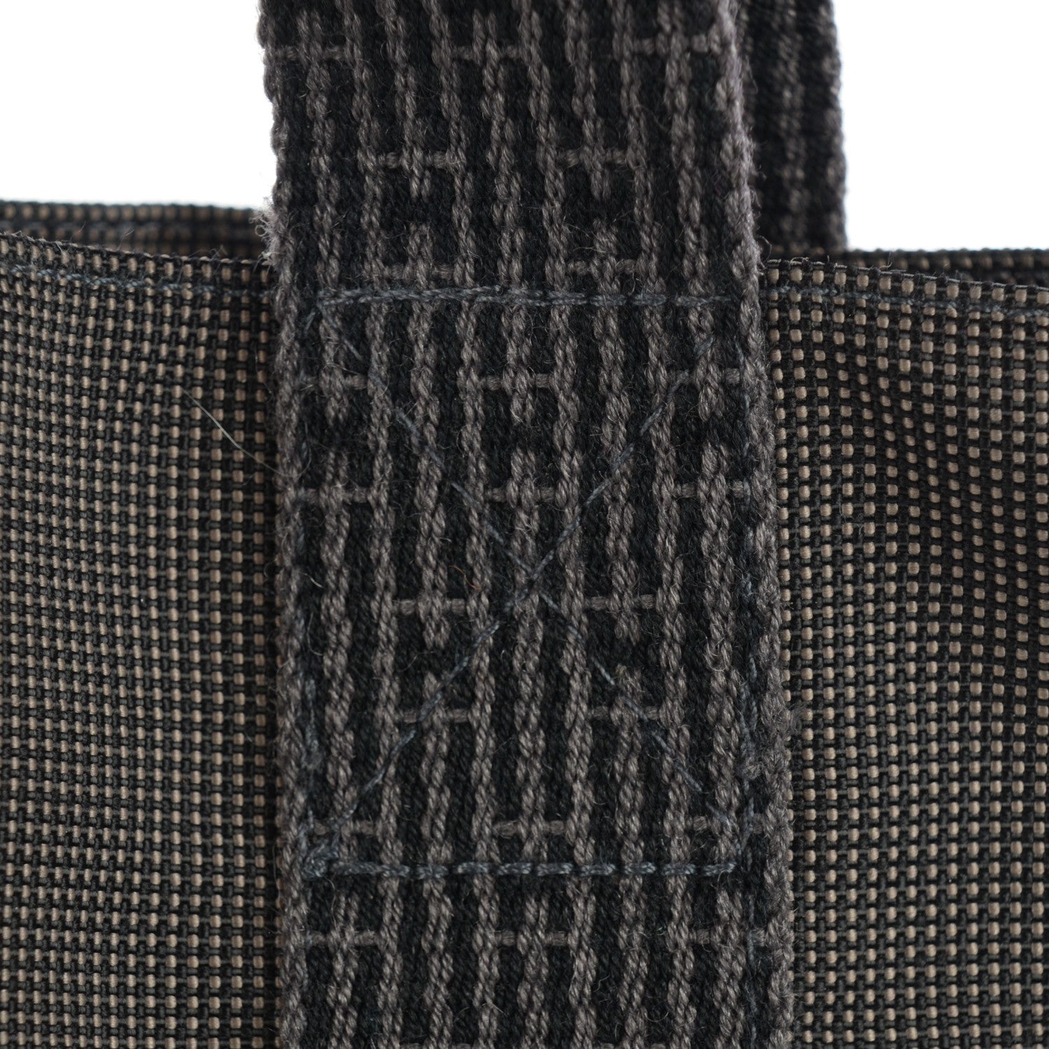Hermes Canvas Herline Cabas Grey 9 of 13