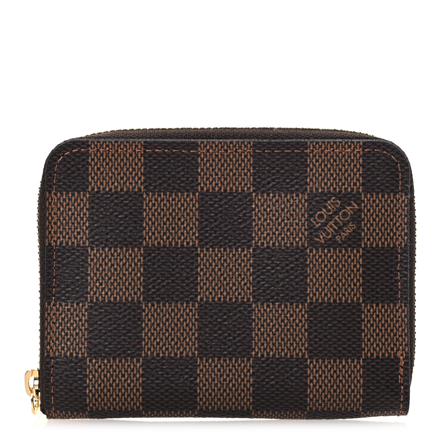 Louis Vuitton Damier Ebene Zippy Coin Purse 1 of 8