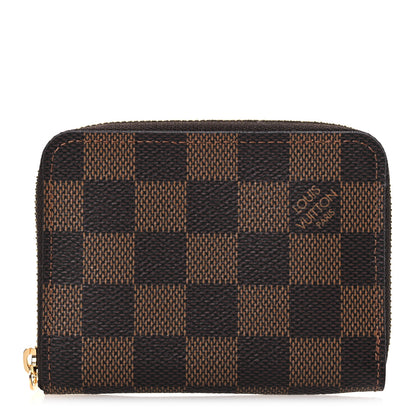 Louis Vuitton Damier Ebene Zippy Coin Purse 1 of 8