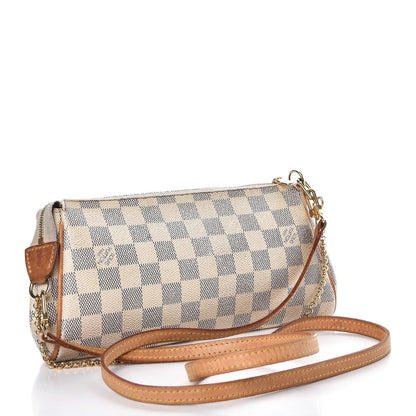 Louis Vuitton Damier Azur Eva Clutch 3 of 13