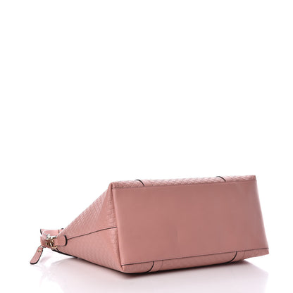 Gucci Soft Microguccissima Large Dome Satchel Soft Pink 4 of 10
