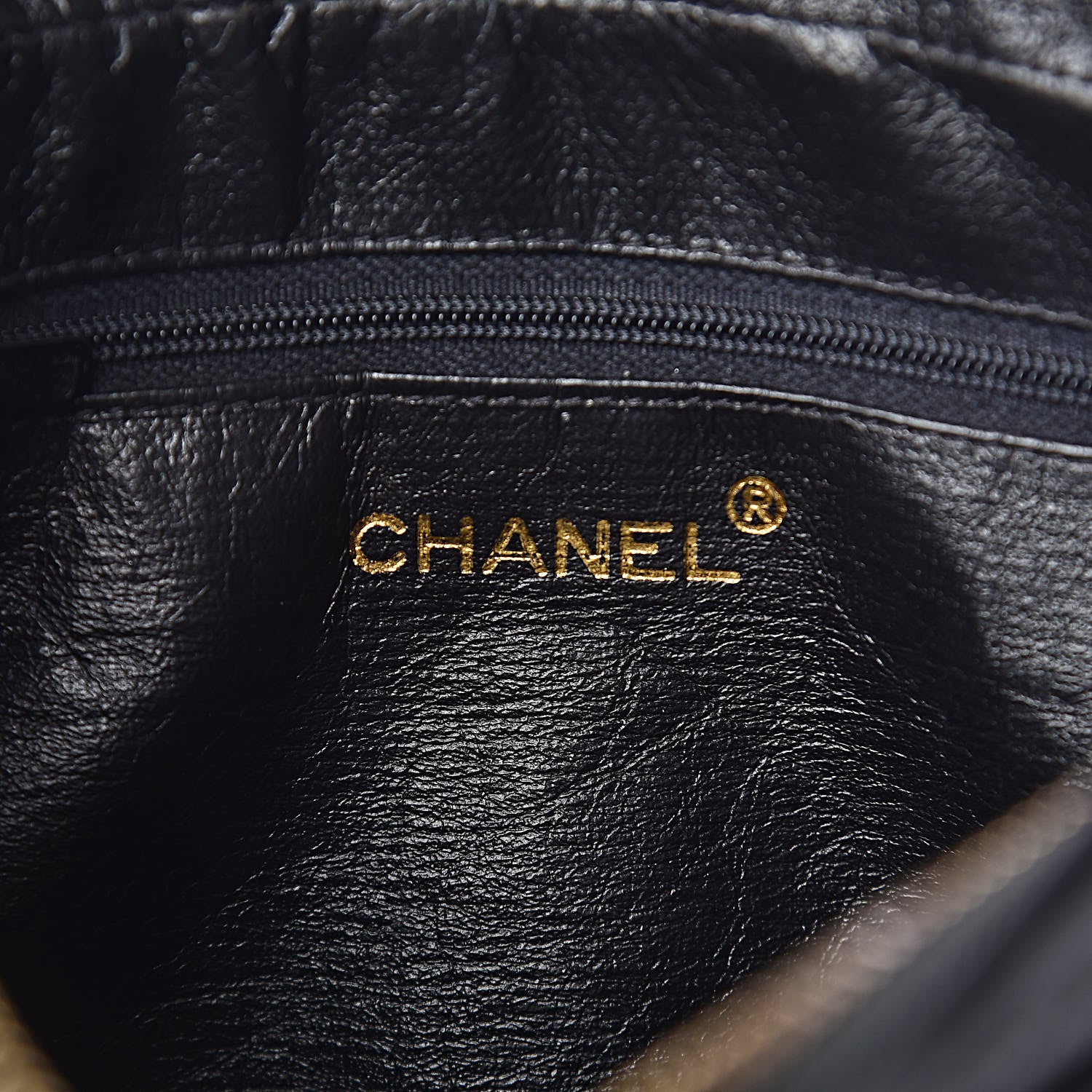 Chanel Lambskin Quilted Tassel Camera Case Pouch Black 6 of 15