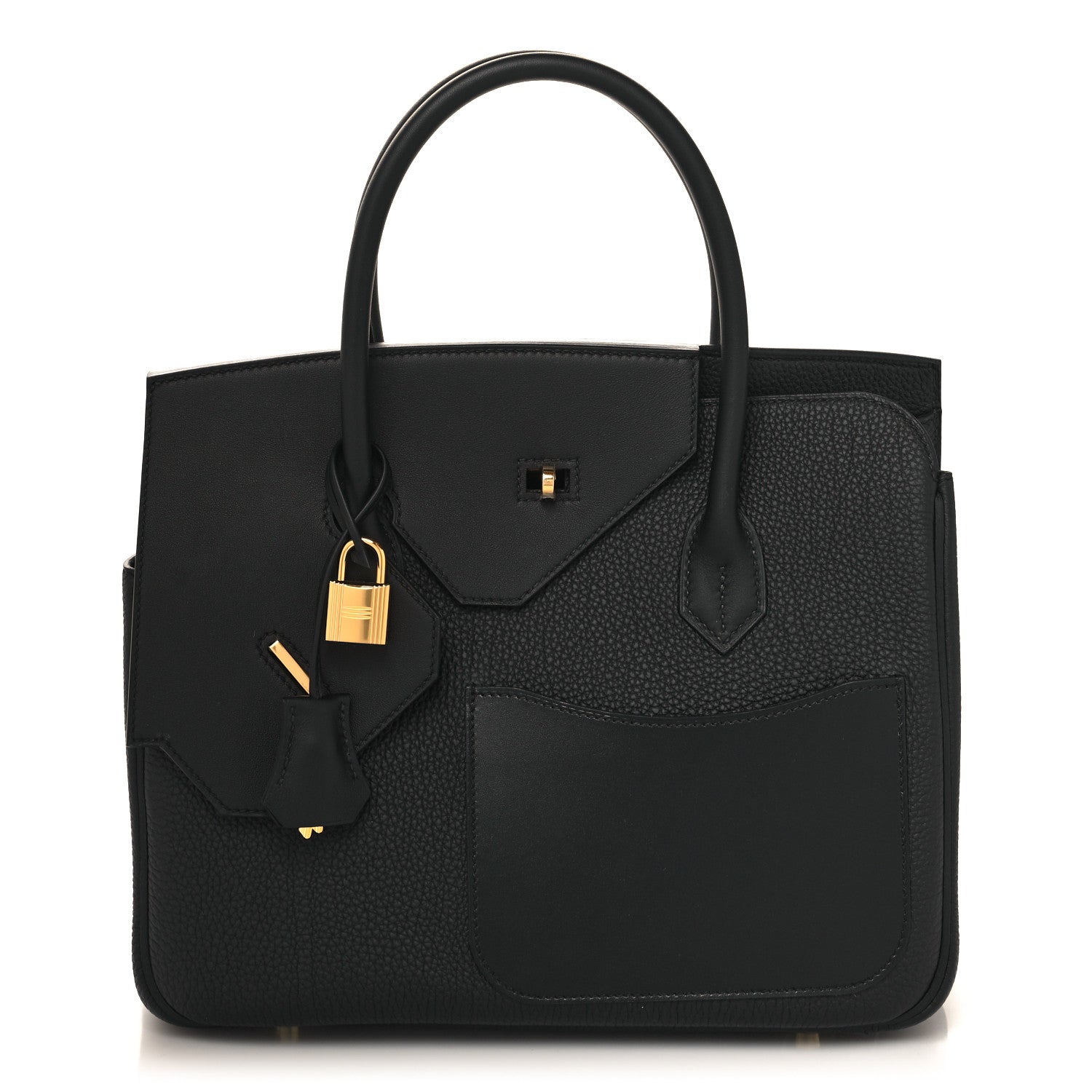 Hermes Togo Swift Birkin En Desordre Sellier 30 Black 1 of 23