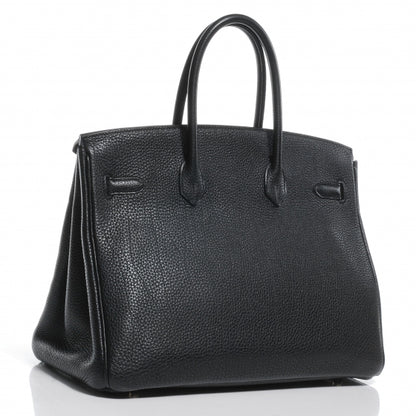 Hermes Togo Birkin 35 Black 3 of 9
