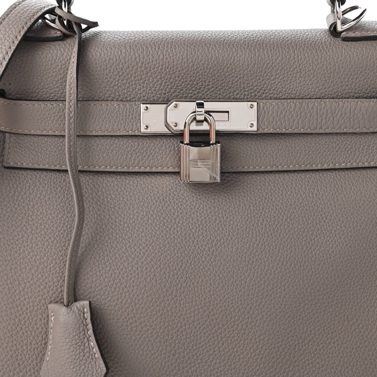 Hermes Togo Kelly Retourne 28 Gris Asphalte 10 of 13