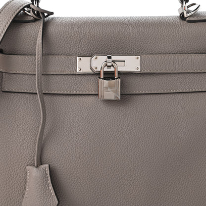 Hermes Togo Kelly Retourne 28 Gris Asphalte 10 of 13