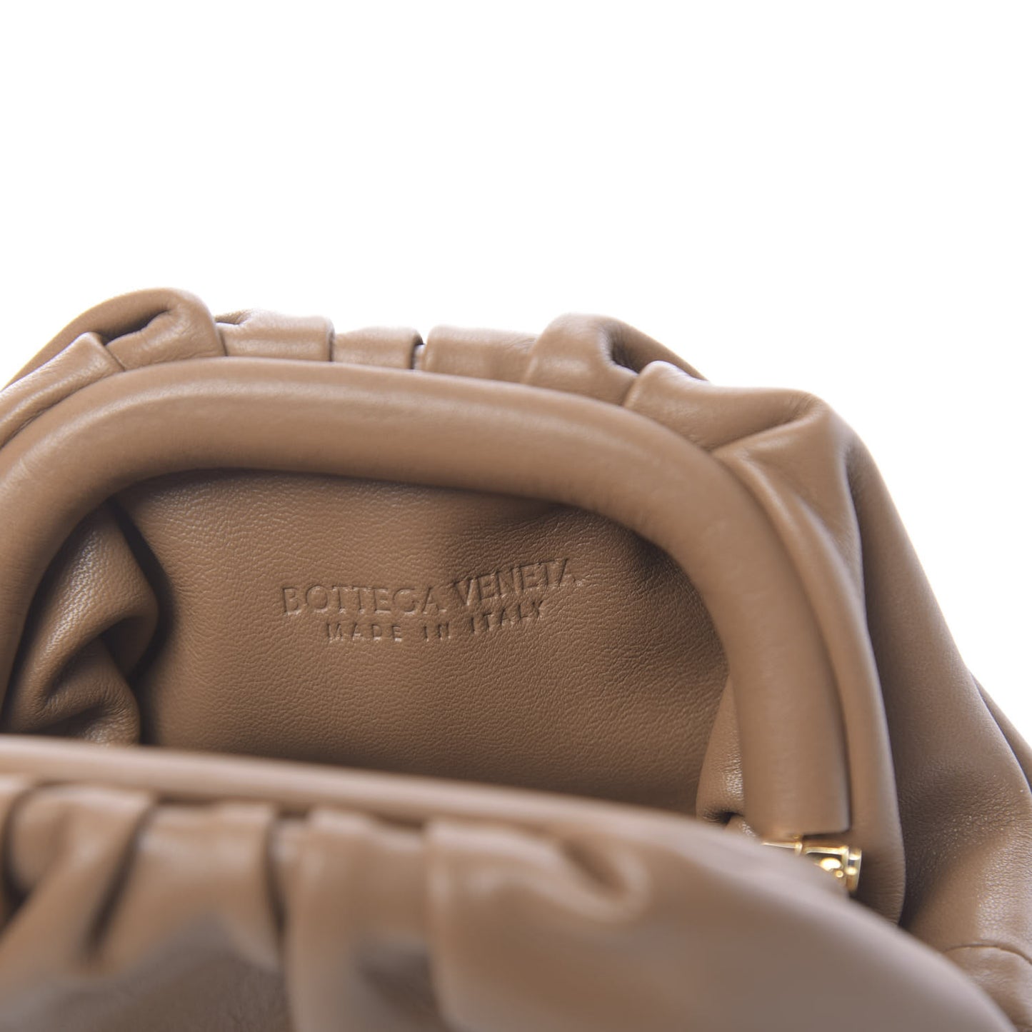 Butter Calfskin Coin Purse Cammello
