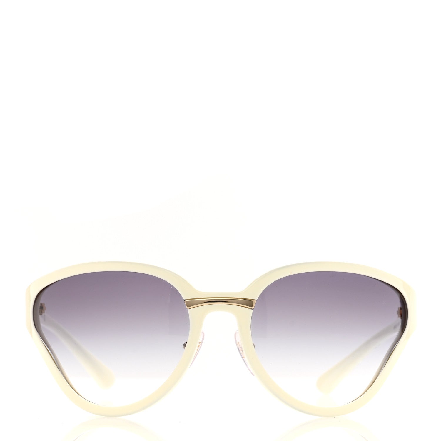 Prada Acetate Sunglasses SPR 22V White 2 of 7