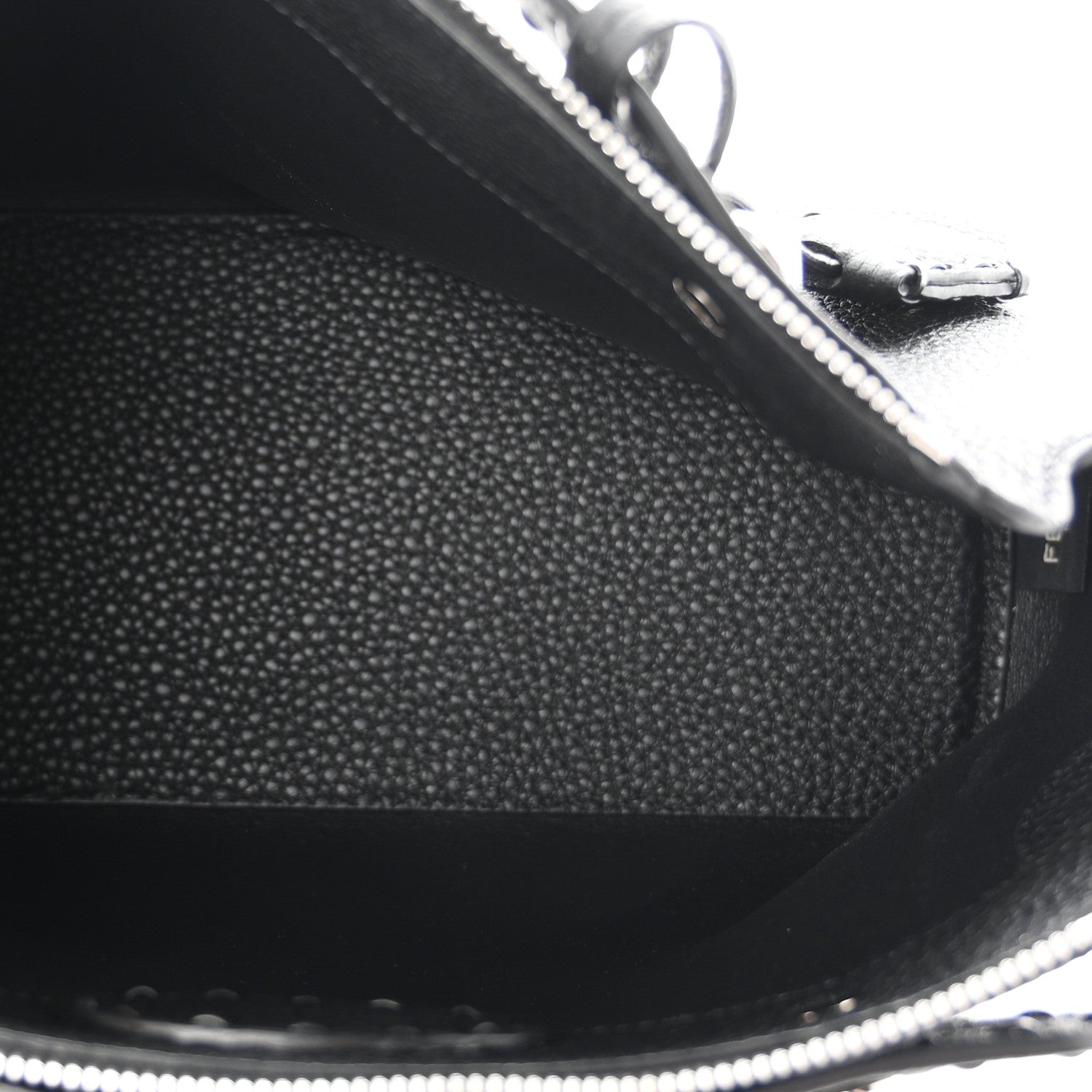 Fendi Cuoio Romano Selleria Medium By The Way Boston Bag Black 4 of 10