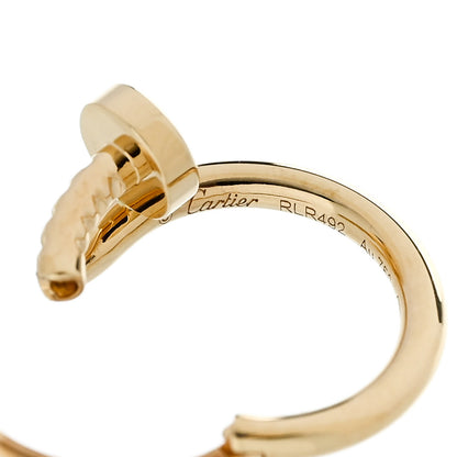 Cartier 18K Yellow Gold Juste Un Clou Single Hoop Earring 4 of 6