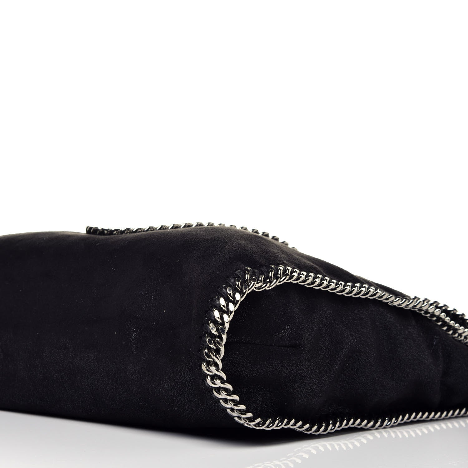 Stella McCartney Shaggy Deer Big Falabella Tote Black 9 of 9
