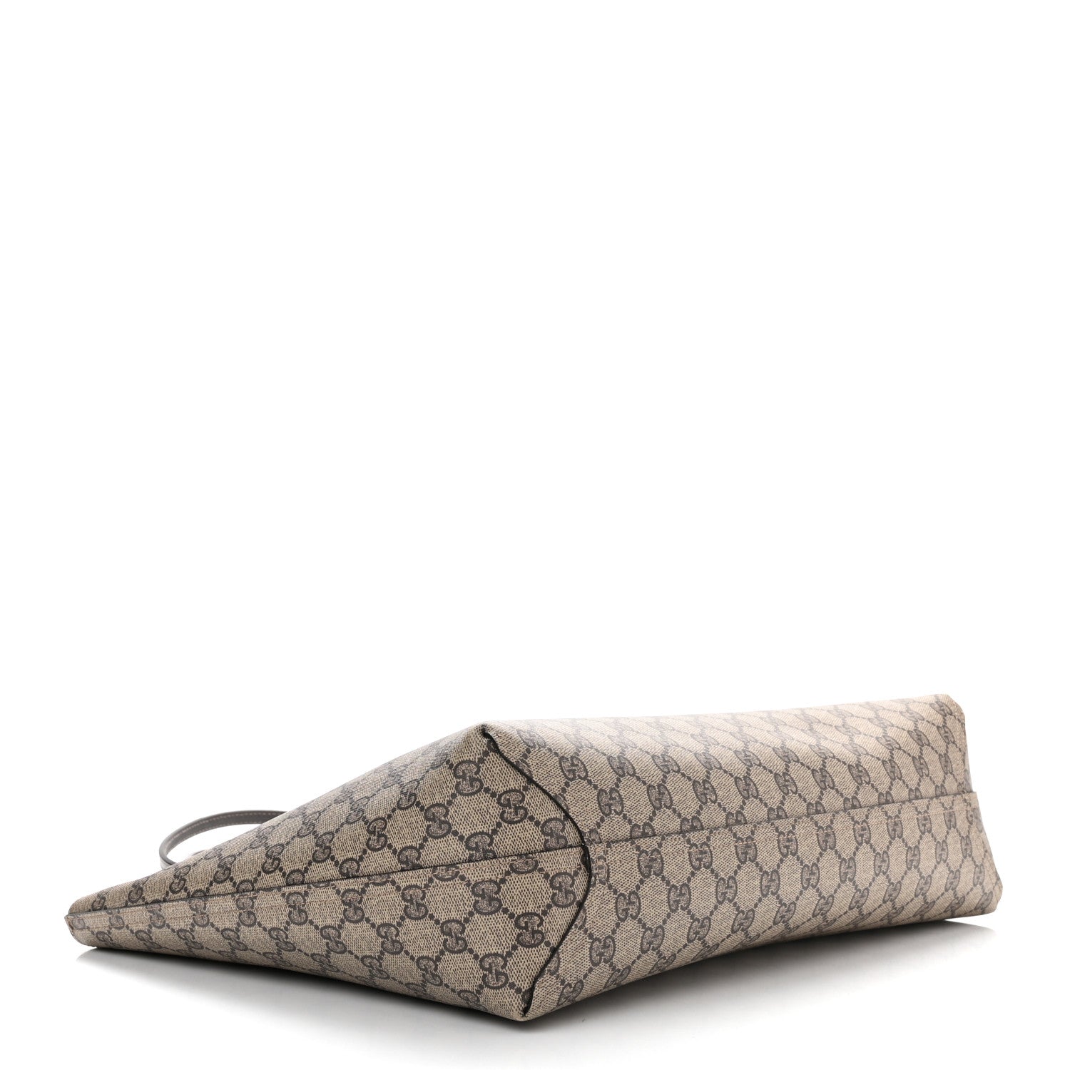 Gucci Calfskin GG Supreme Monogram Medium Reversible Tote Dark Brown 6 of 16