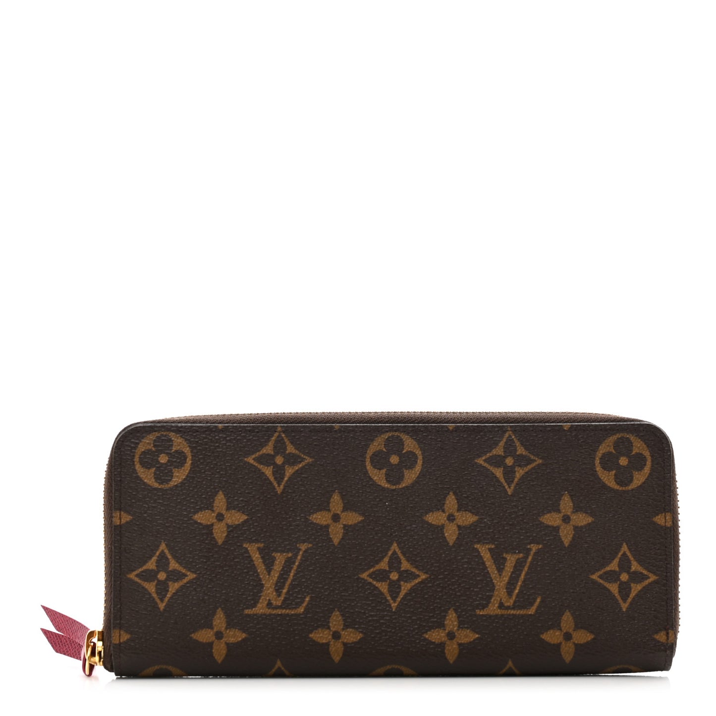Monogram Clemence Wallet Fuchsia