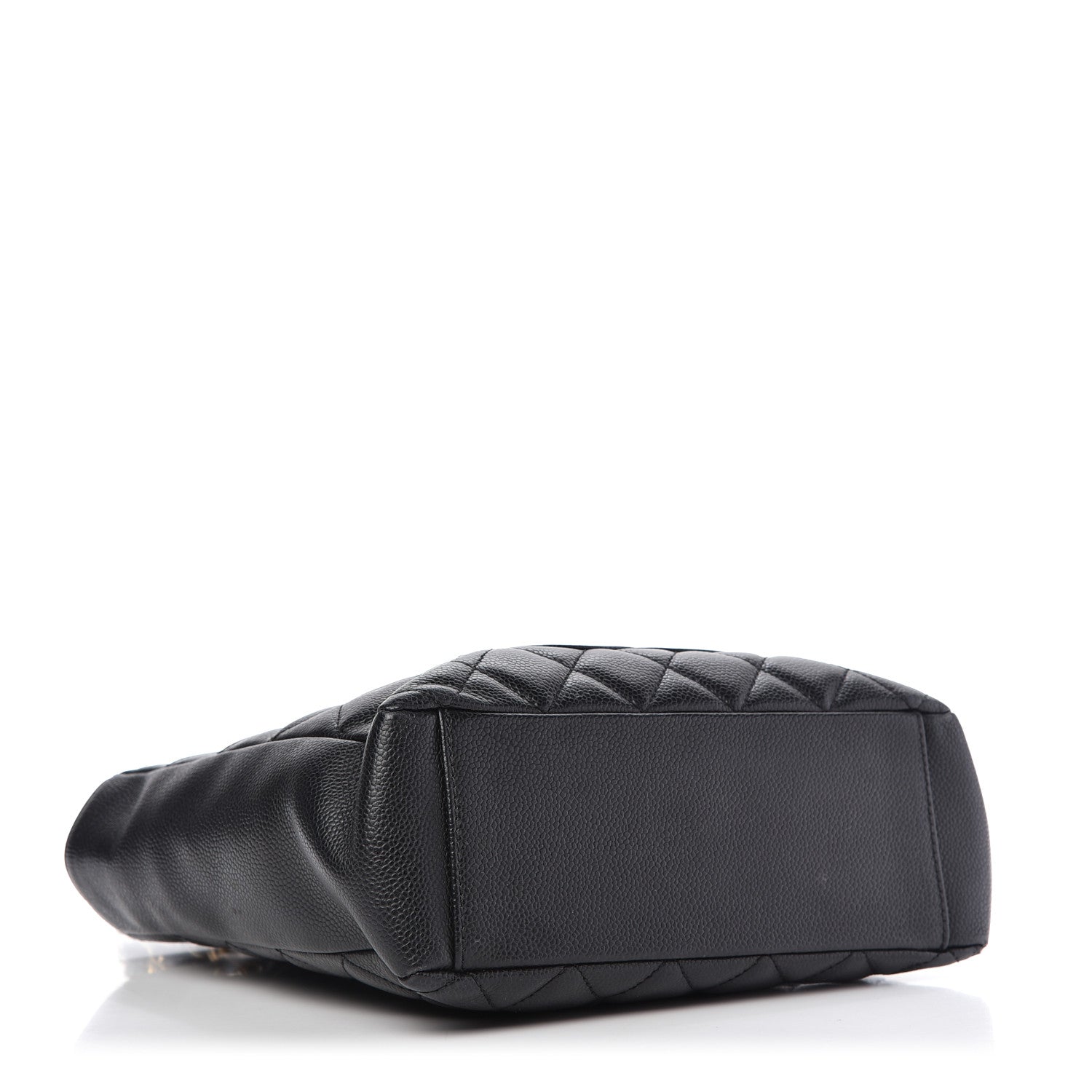 Chanel Caviar Quilted Petit Shopping Tote PST Black 4 of 9