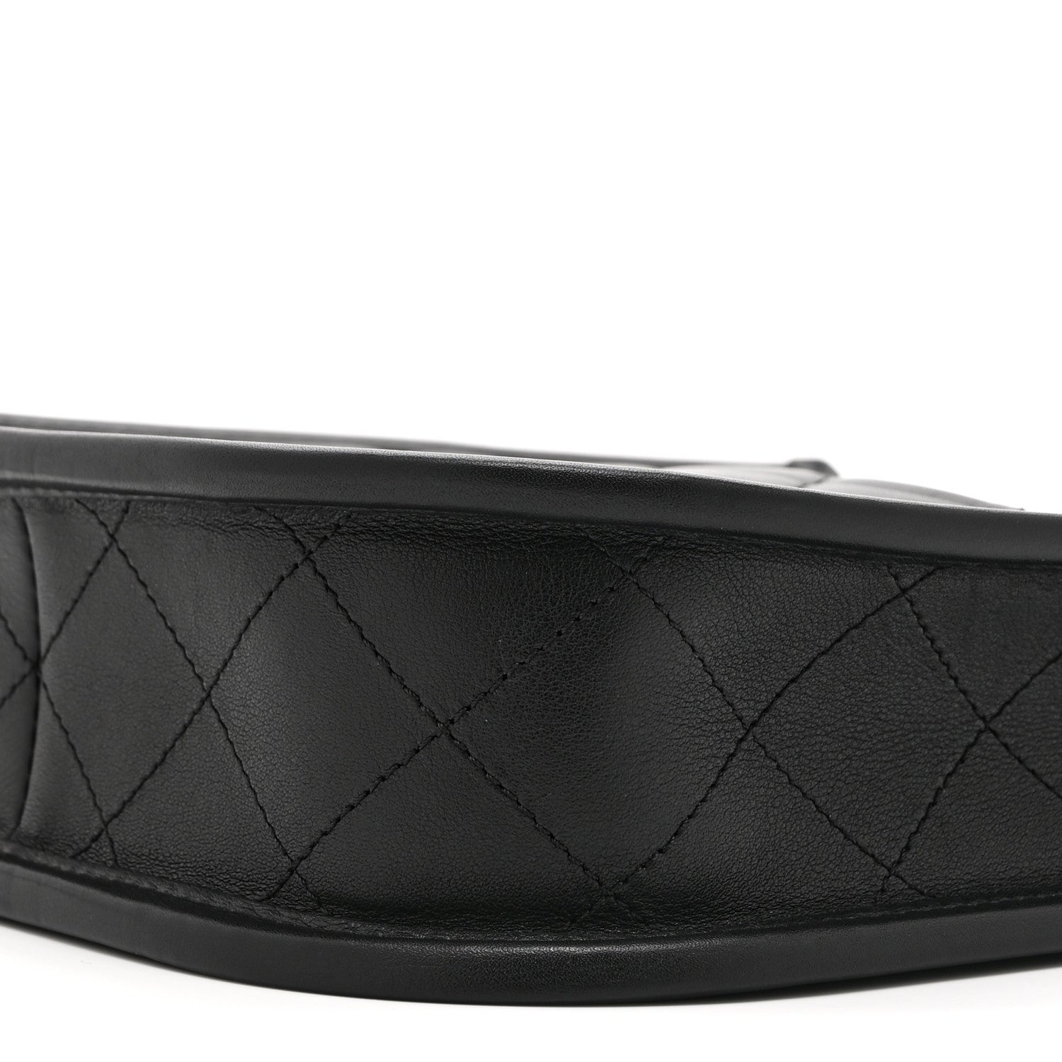Chanel Calfskin Quilted Small Hobo Black 10 of 10