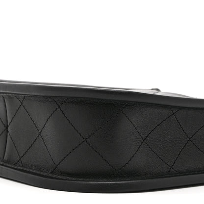 Chanel Calfskin Quilted Small Hobo Black 10 of 10